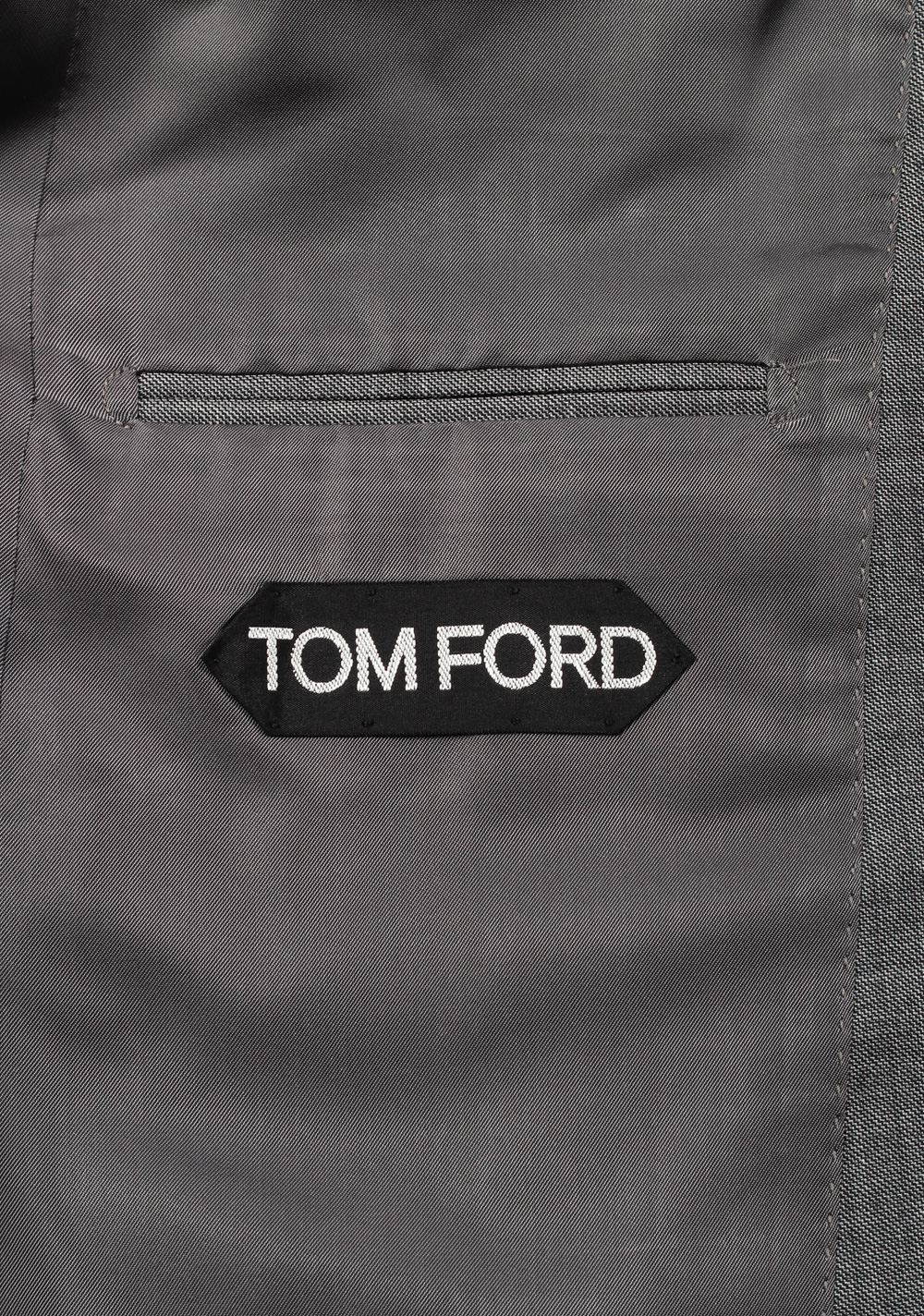 TOM FORD Windsor Solid Gray Suit Size 54 / 44R U.S. Wool Fit A | Costume Limité