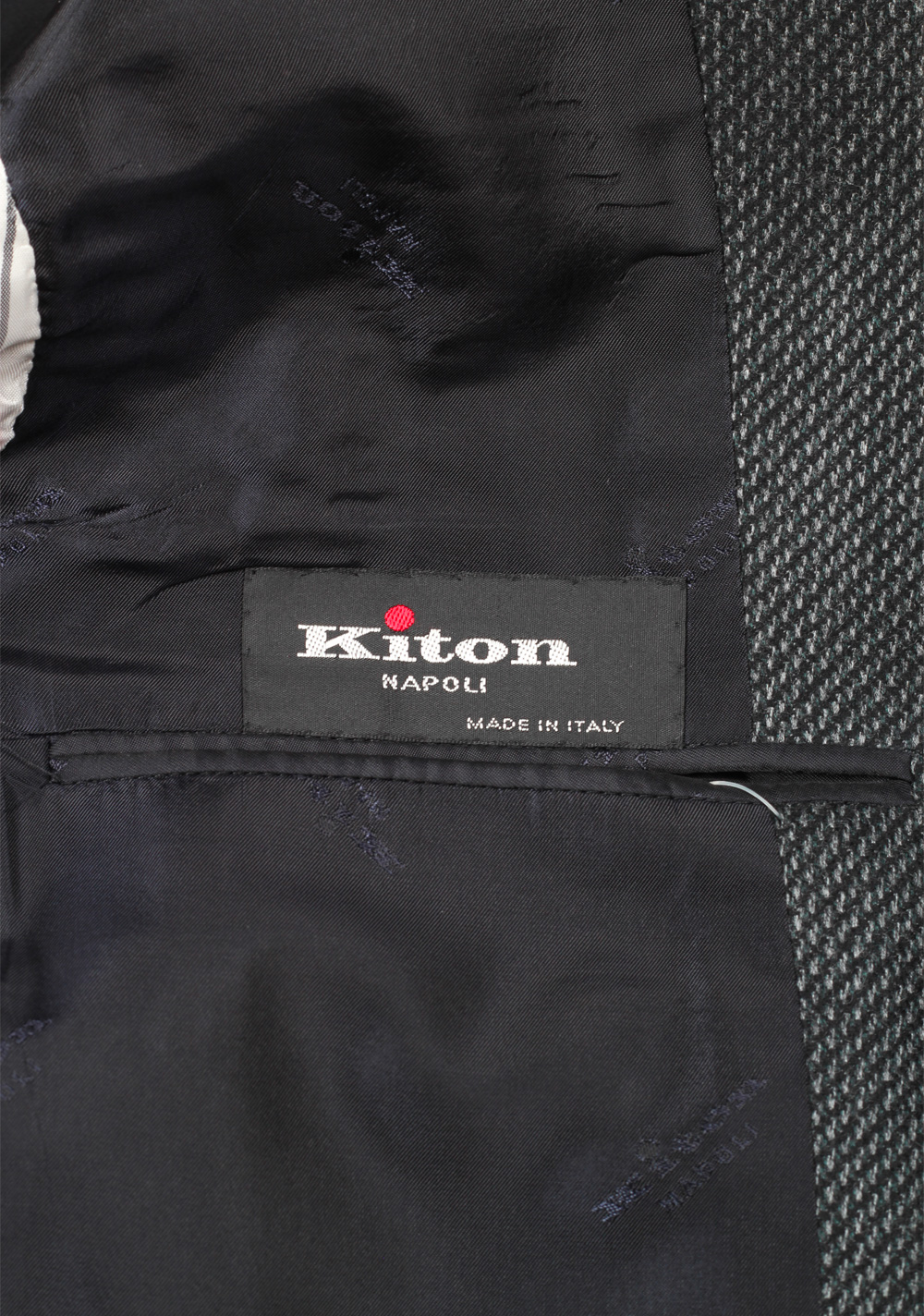Kiton Gray Capri Sport Coat Size 48 / 38R U.S. In Wool | Costume Limité