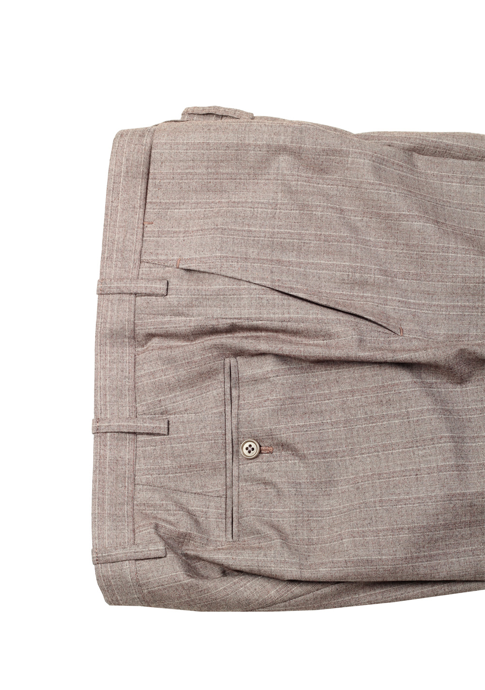 Kiton Greyish Beige Suit Size 52 / 42R U.S. In Wool 14 Micron | Costume Limité