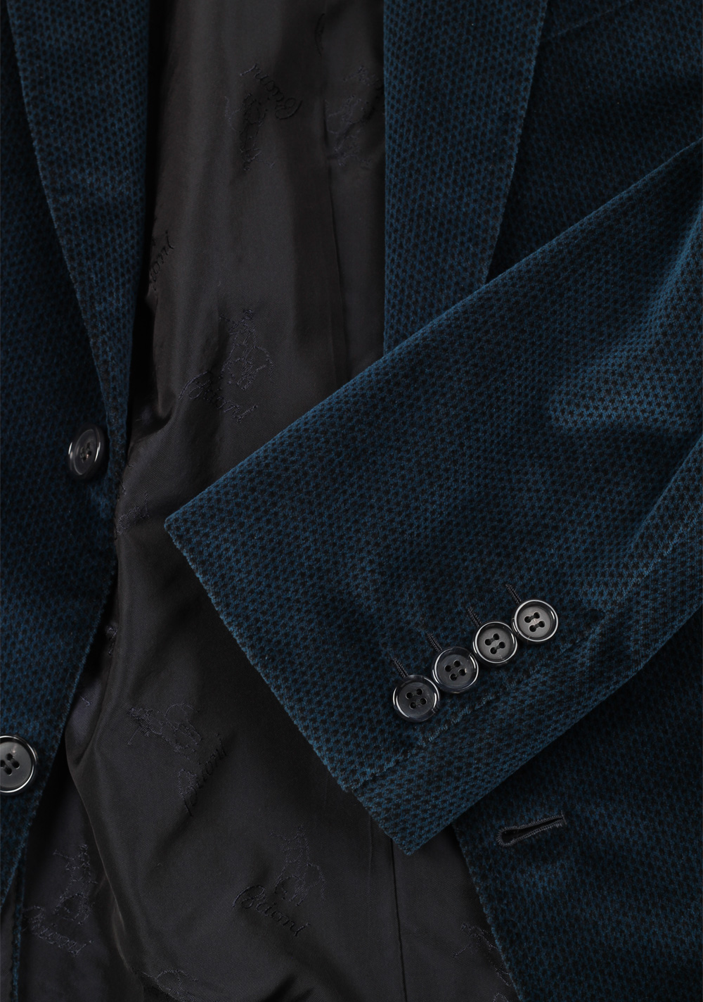 Brioni Bracciano Blue Sport Coat Size 52 / 42R U.S. In Cotton Cashmere | Costume Limité