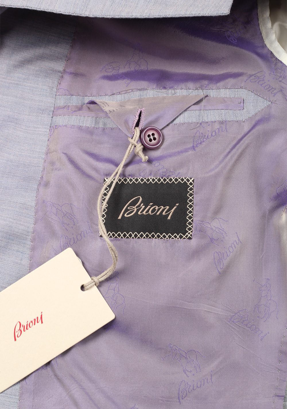 Brioni  Brunico Blue Sport Coat Size 54 / 44R U.S. In Cashmere Silk | Costume Limité