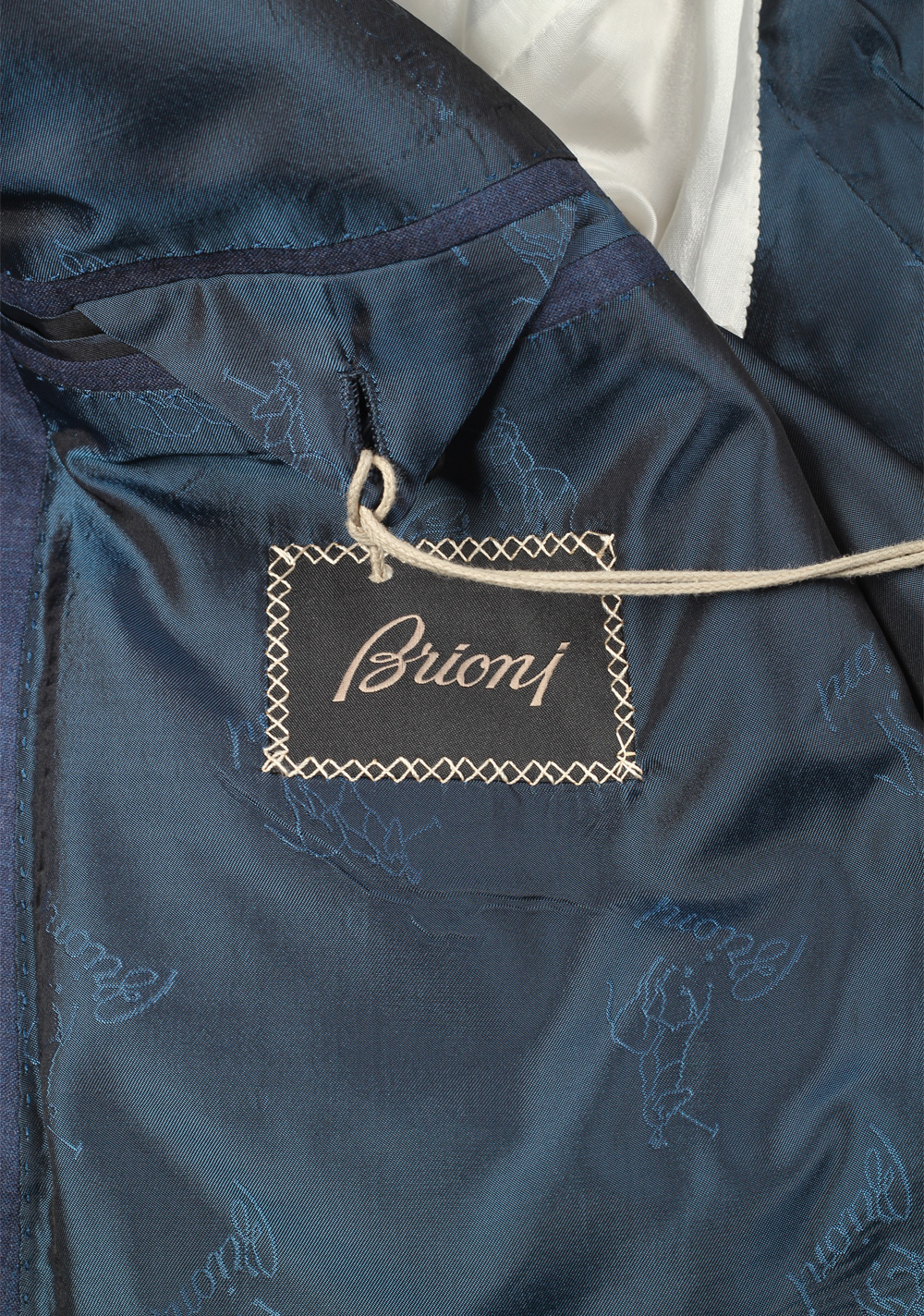 Brioni Brunico Blue Sport Coat Size 56 / 46R U.S. In Wool Silk | Costume Limité