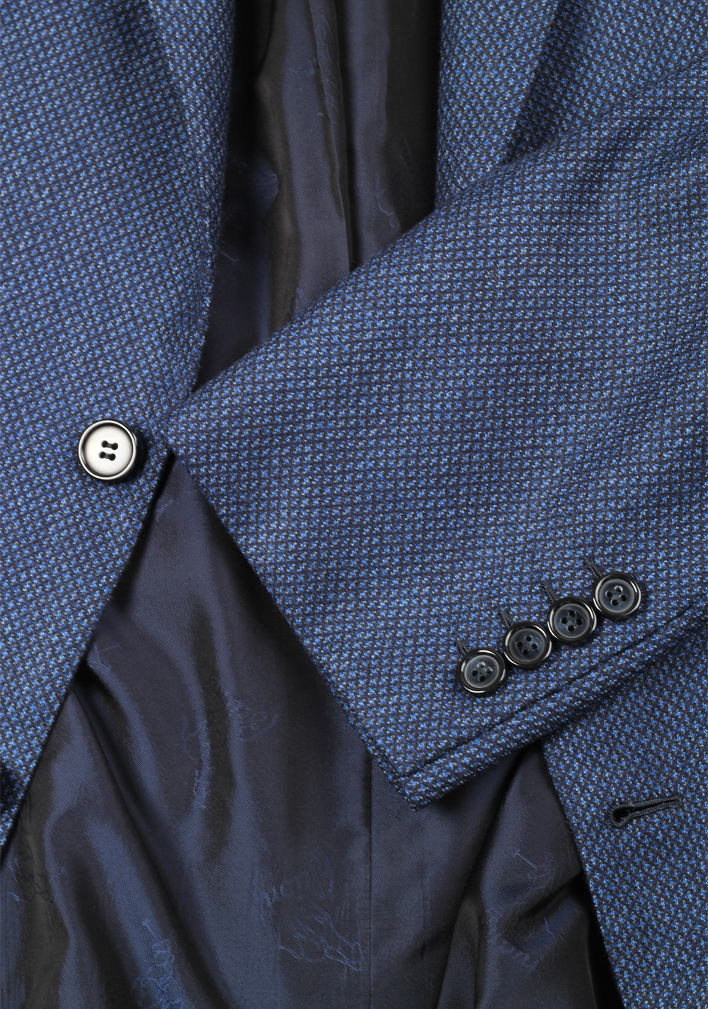 Brioni Brunico Blue Sport Coat Size 54 / 44R U.S. In Wool | Costume Limité