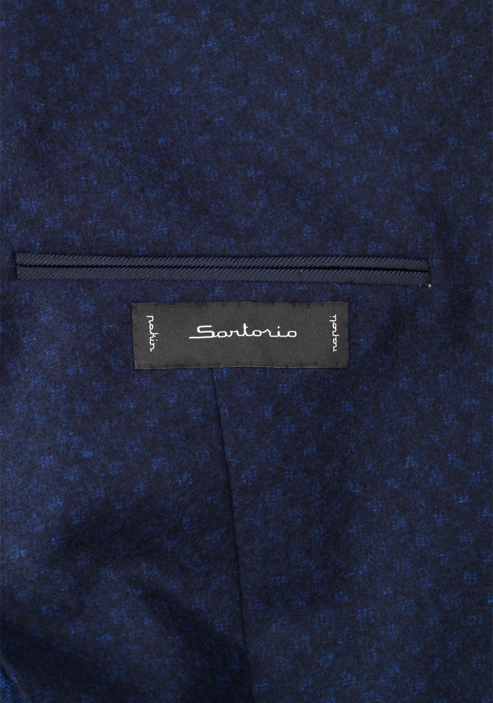 Sartorio By Kiton Blue Sport Coat Size 52 / 42R U.S. In Wool | Costume Limité