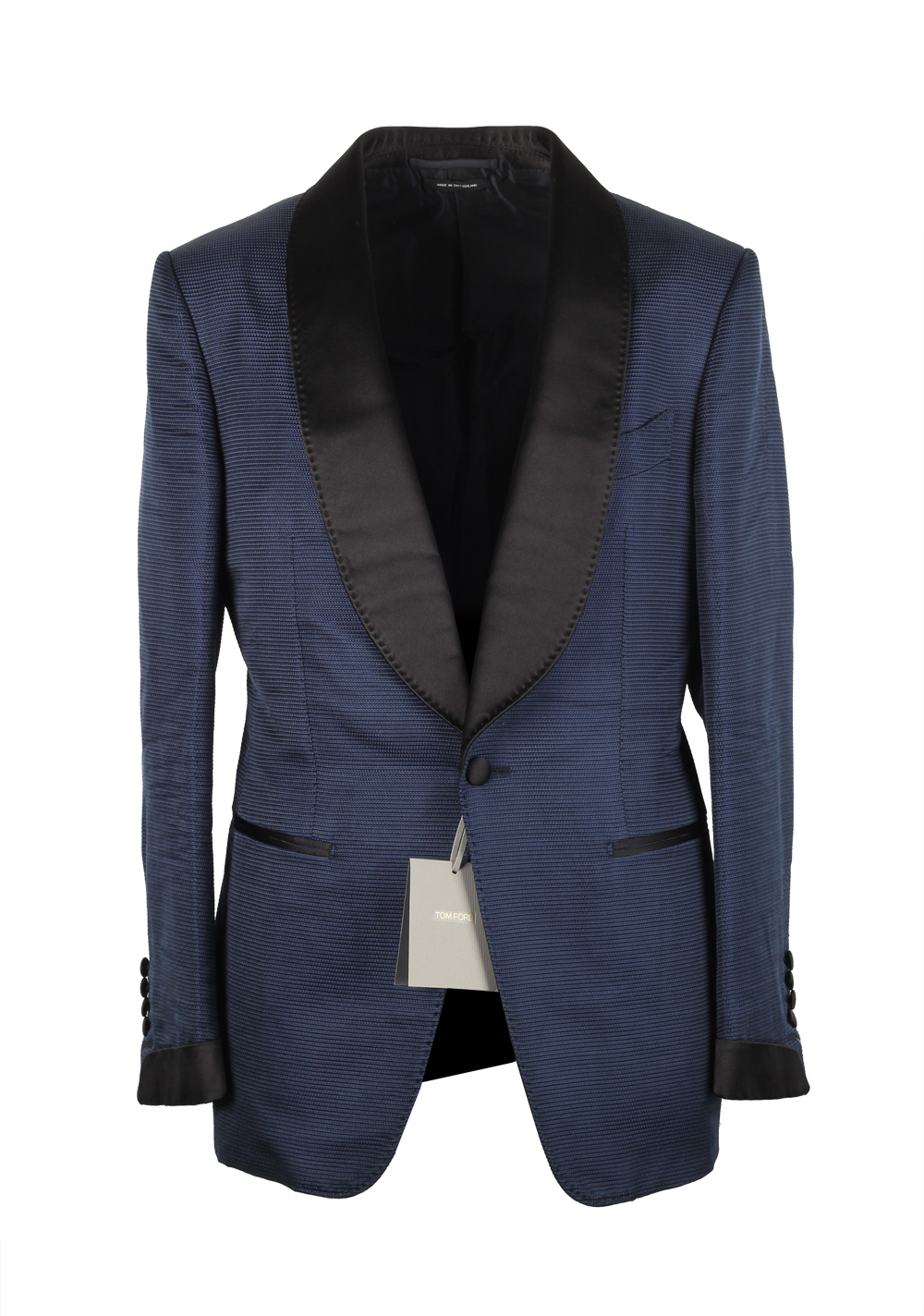 TOM FORD Shelton Blue Tuxedo Dinner Jacket Size 46 / 36R U.S. | Costume ...