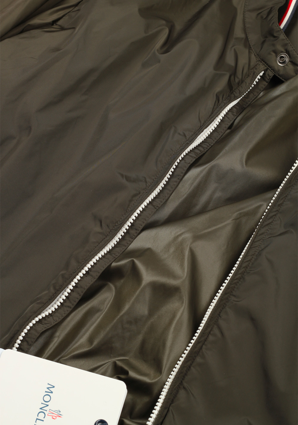 Moncler Green Miroir Zip Front Jacket Coat Size 5 / XL / 54 / 44R U.S. | Costume Limité