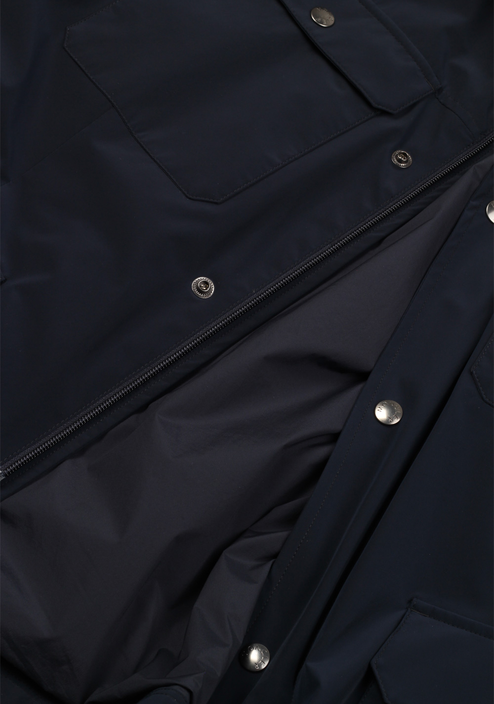 Moncler Blue Curan Field Jacket Coat Size 4 / L / 52 / 42 U.S. | Costume Limité