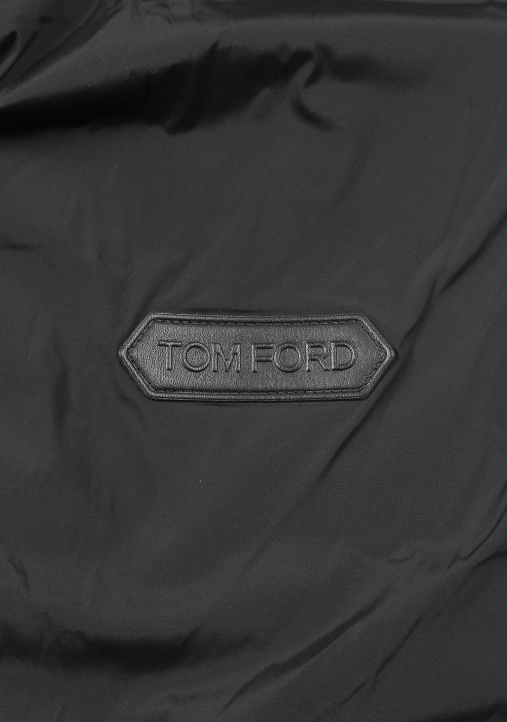 TOM FORD Black James Bond Spectre Knitted Sleeve Bomber Jacket Size 52 / 42R U.S. | Costume Limité