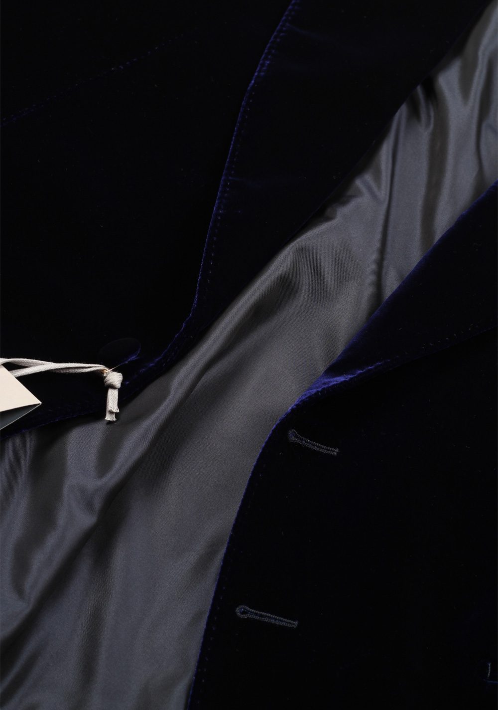 TOM FORD Shelton Blue Sport Coat Velvet Tuxedo Dinner Jacket Size 48 / 38R U.S. | Costume Limité