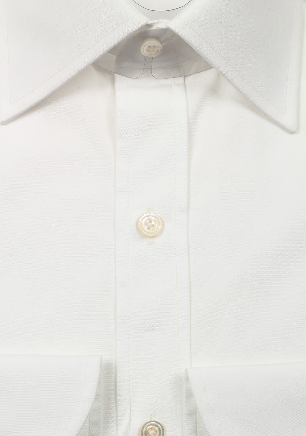 TOM FORD Solid White Dress Shirt Size 38 / 15 U.S. | Costume Limité