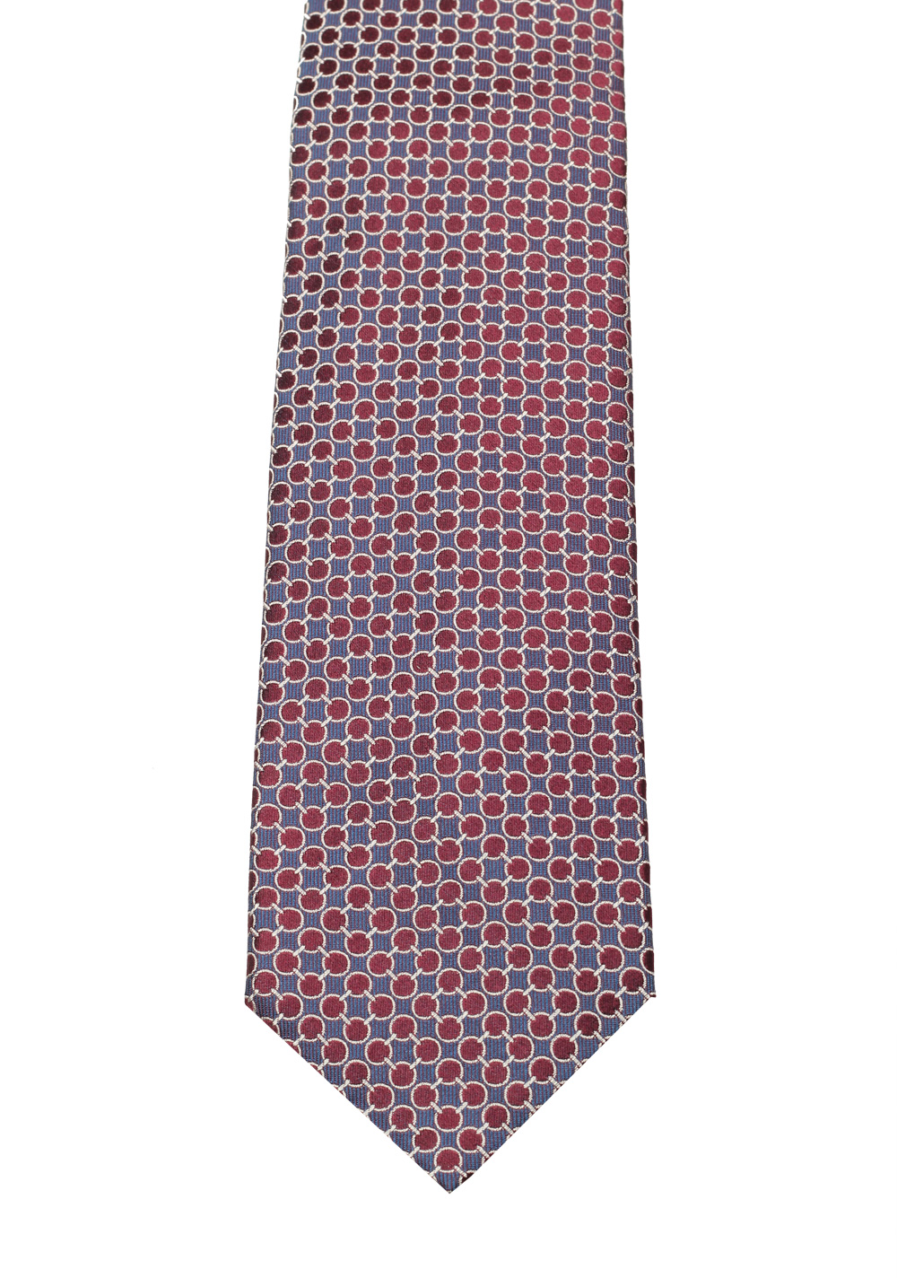 Gucci Blue / Purple Patterned Tie | Costume Limité