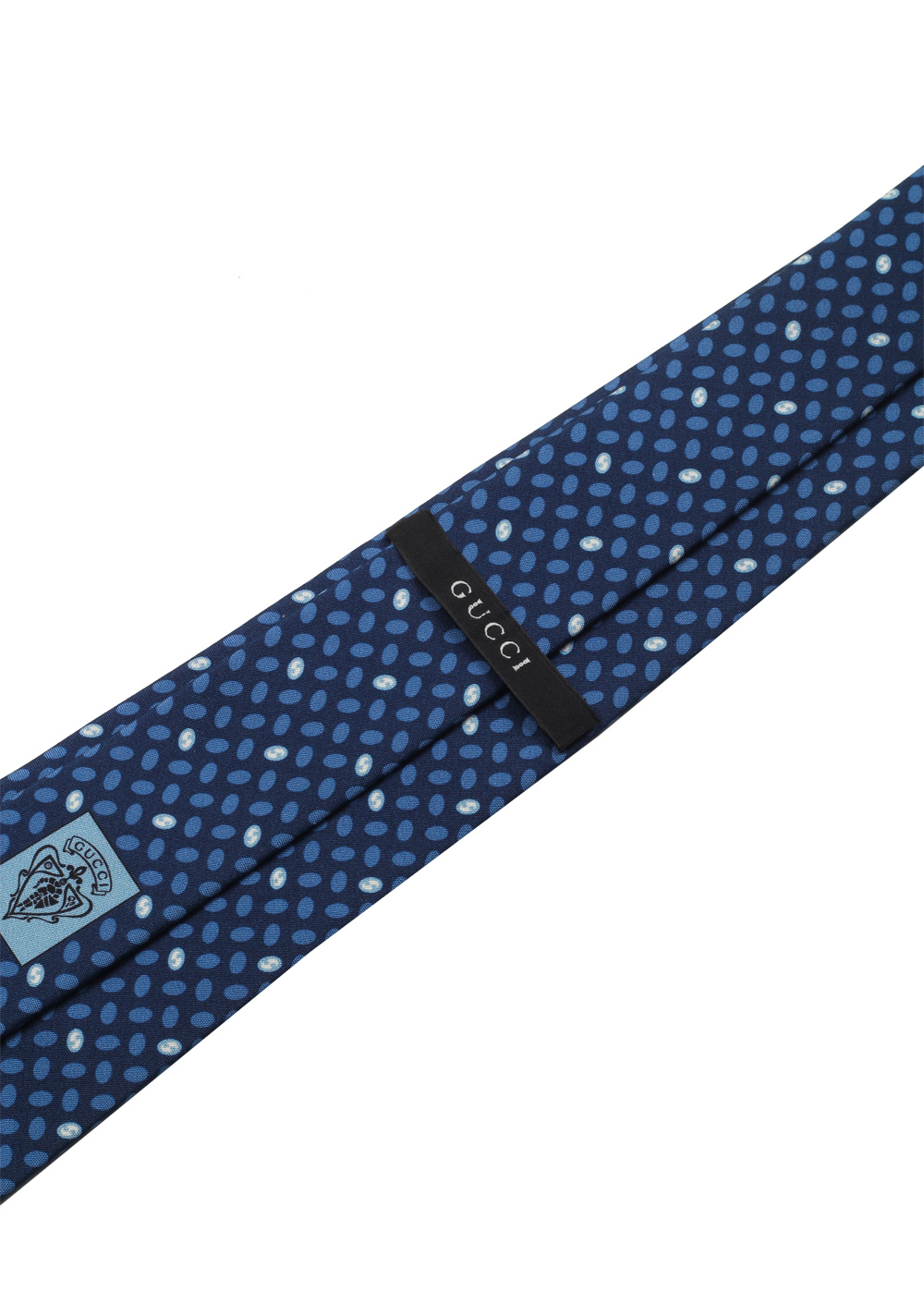 Gucci Blue Patterned Tie | Costume Limité