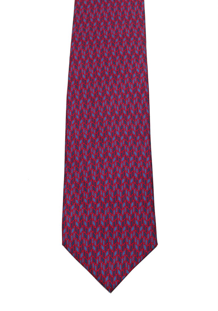 Gucci Red Patterned Tie - thumbnail | Costume Limité