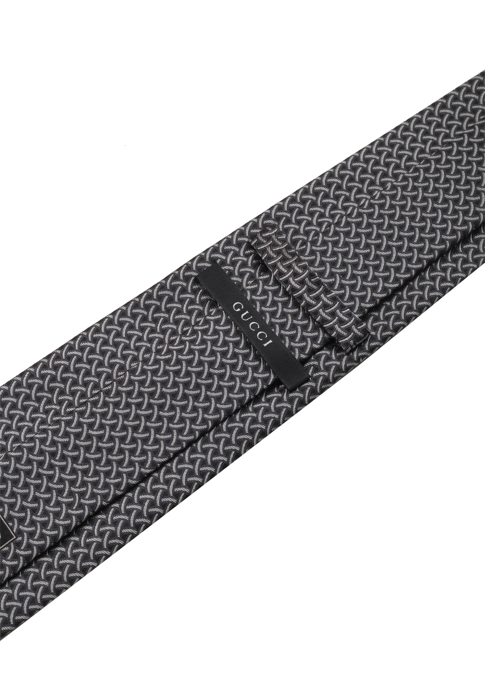 Gucci Gray Patterned Tie | Costume Limité