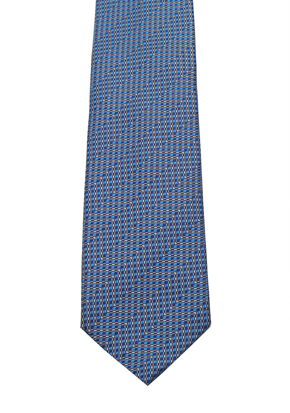 Gucci Blue Patterned Tie | Costume Limité