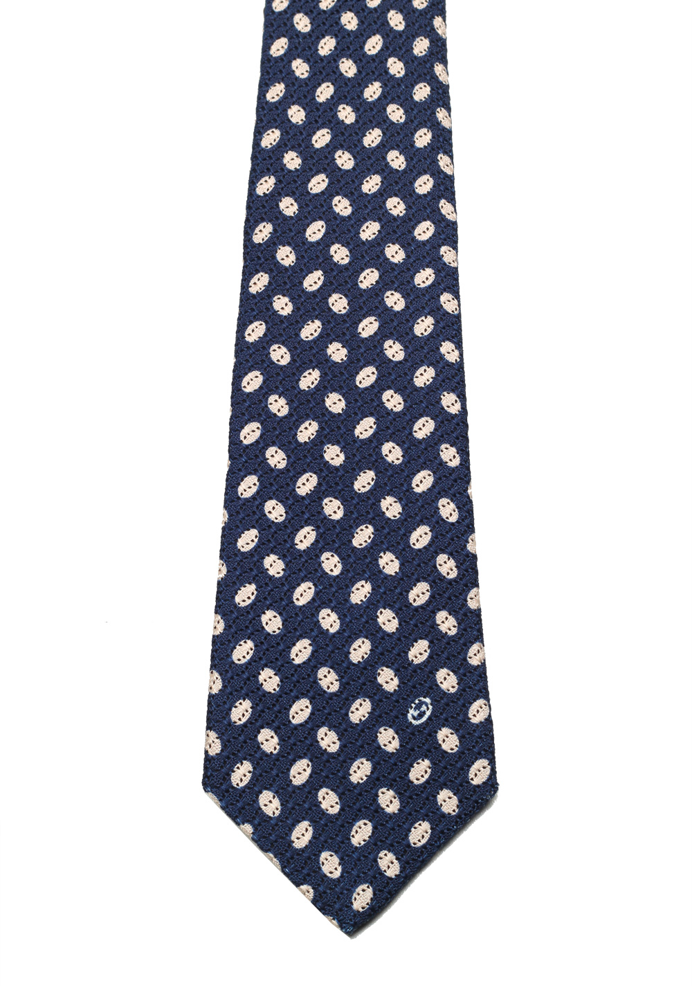 Gucci Blue Patterned Tie | Costume Limité