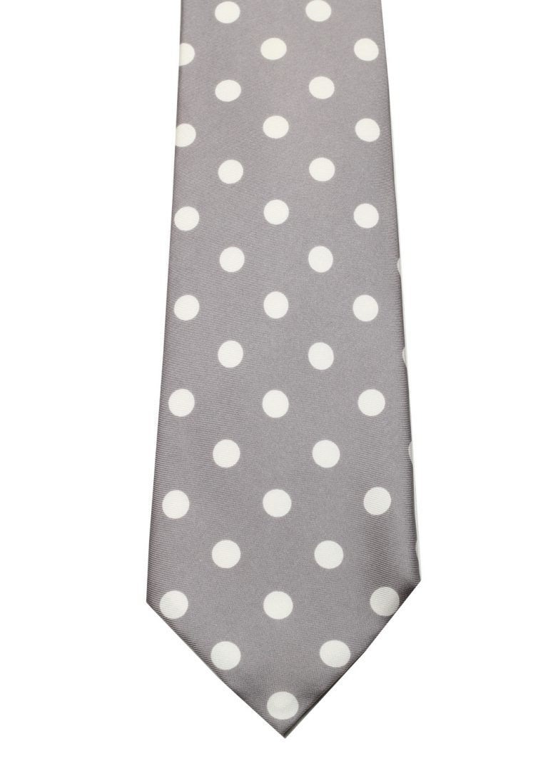 TOM FORD Patterned Gray Tie In Silk - thumbnail | Costume Limité