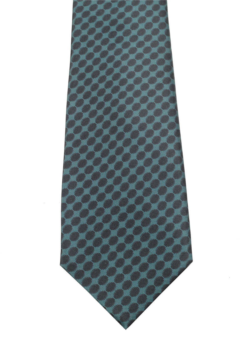 TOM FORD Patterned Green Tie In Silk | Costume Limité