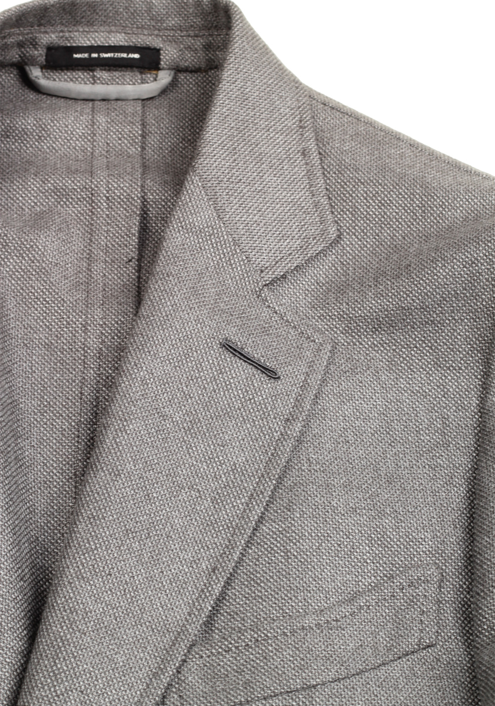 TOM FORD Shelton Gray Sport Coat Size 50 / 40R U.S. Silk Cashmere | Costume Limité