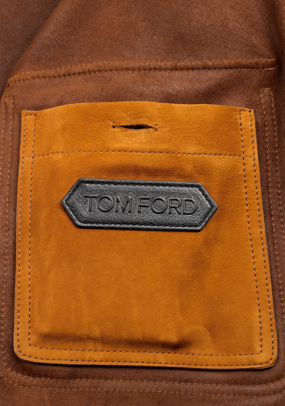 TOM FORD Leather Bomber Jacket Coat Size 56 / 46R U.S. Outerwear | Costume Limité