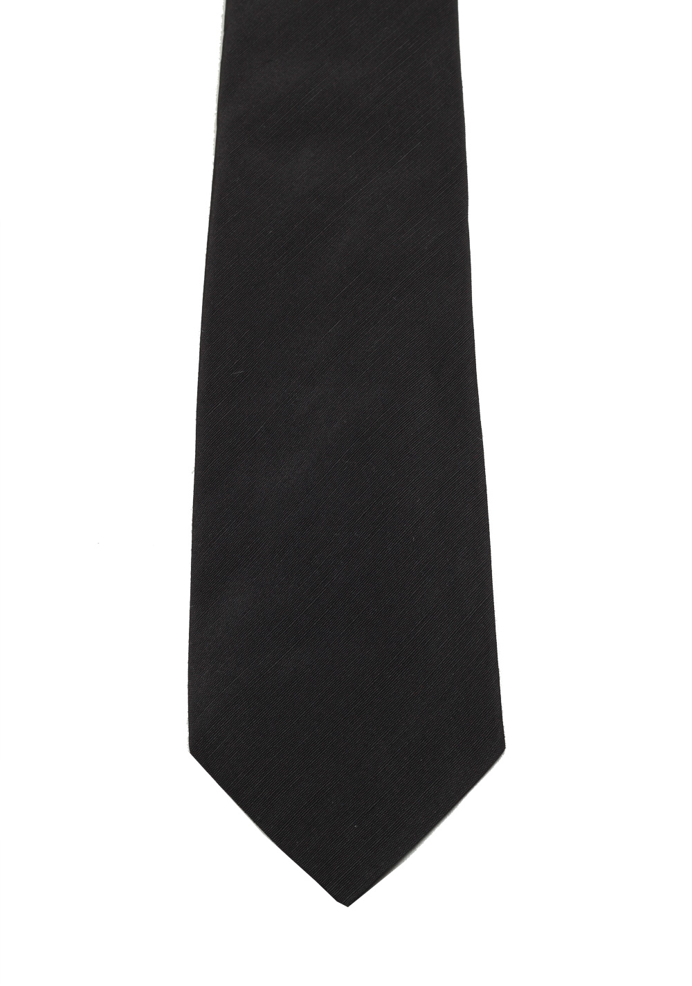 TOM FORD Solid Black Tie In Silk | Costume Limité