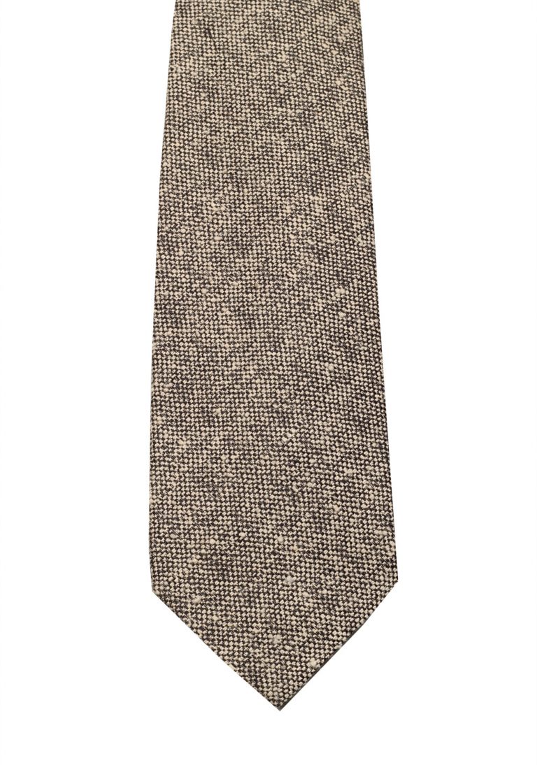TOM FORD Patterned Gray Tie In Silk - thumbnail | Costume Limité
