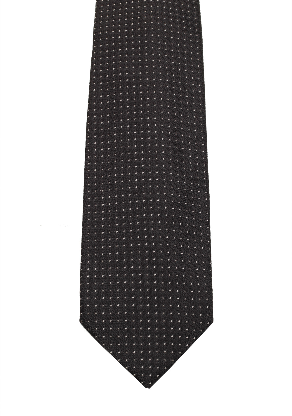 TOM FORD Patterned Black Tie In Silk | Costume Limité