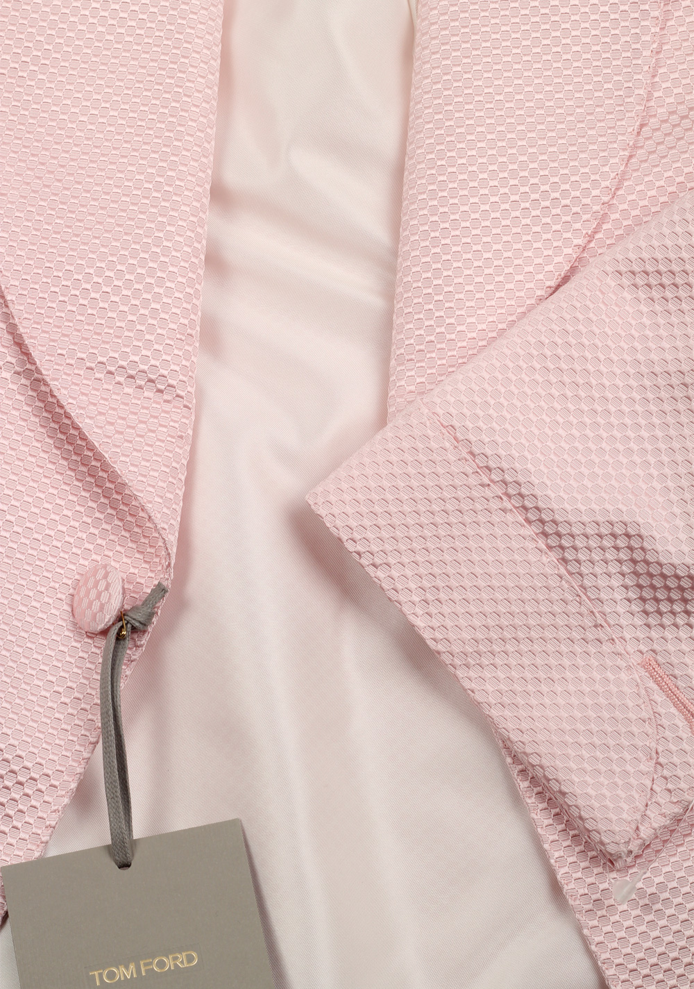 TOM FORD Shelton Pink Shawl Collar Sport Coat Tuxedo Dinner Jacket Size 48 / 38R U.S. | Costume Limité