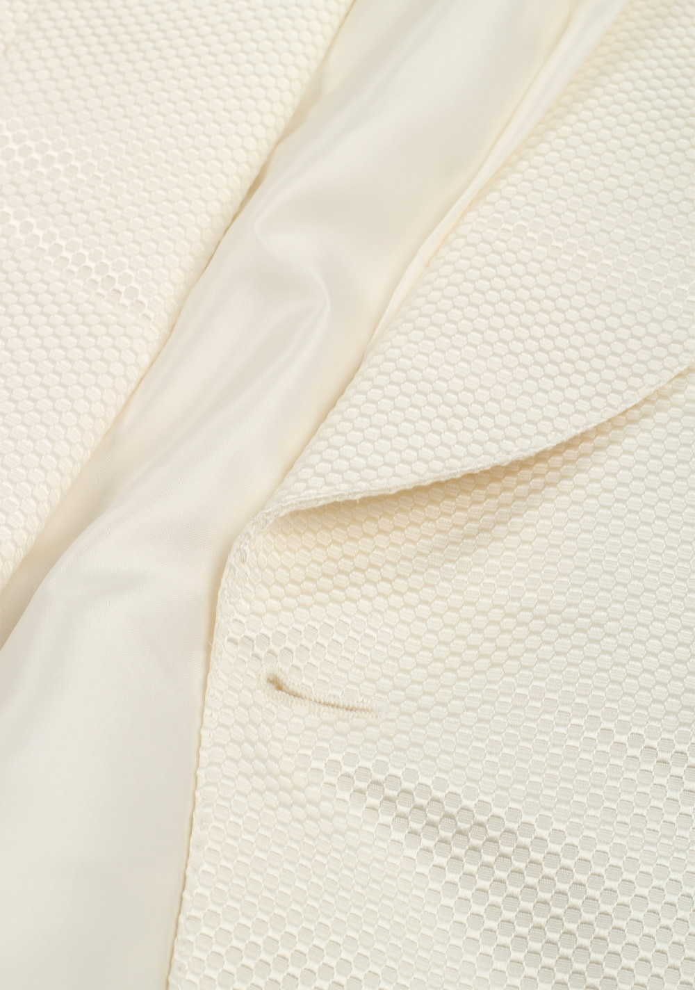 TOM FORD Shelton White Shawl Collar Sport Coat Tuxedo Dinner Jacket Size 48 / 38R U.S. | Costume Limité