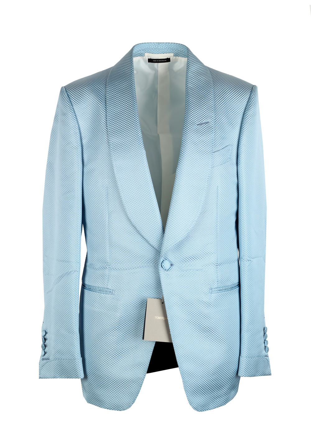 tom ford blue tuxedo jacket
