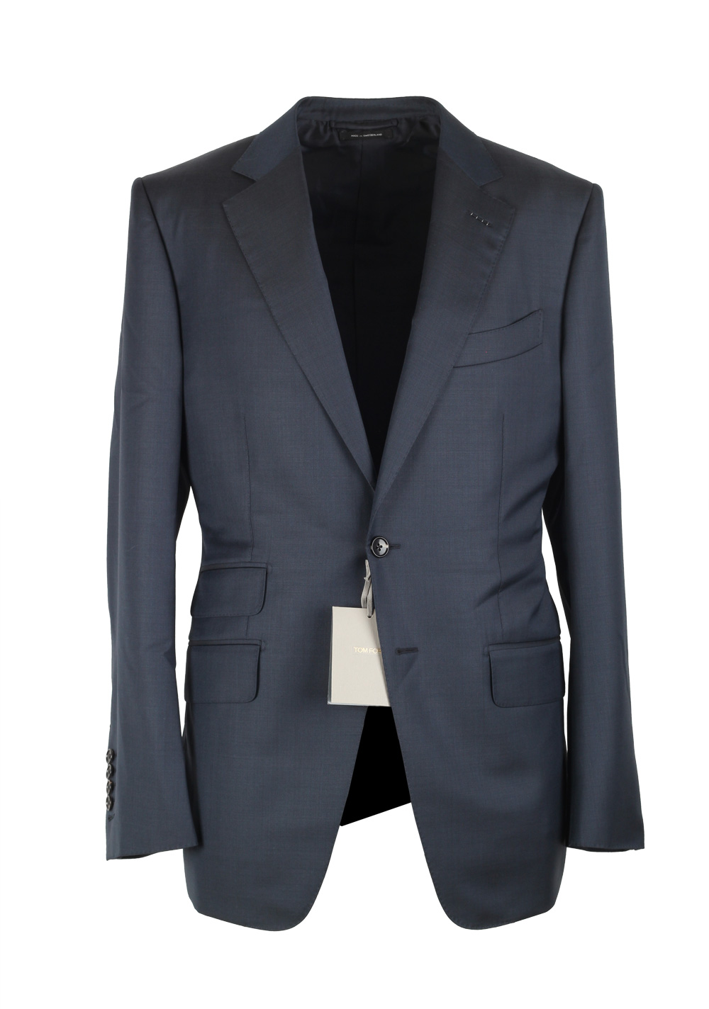 TOM FORD O’Connor Blue Suit Size 48 / 38R U.S. Wool Fit Y | Costume Limité
