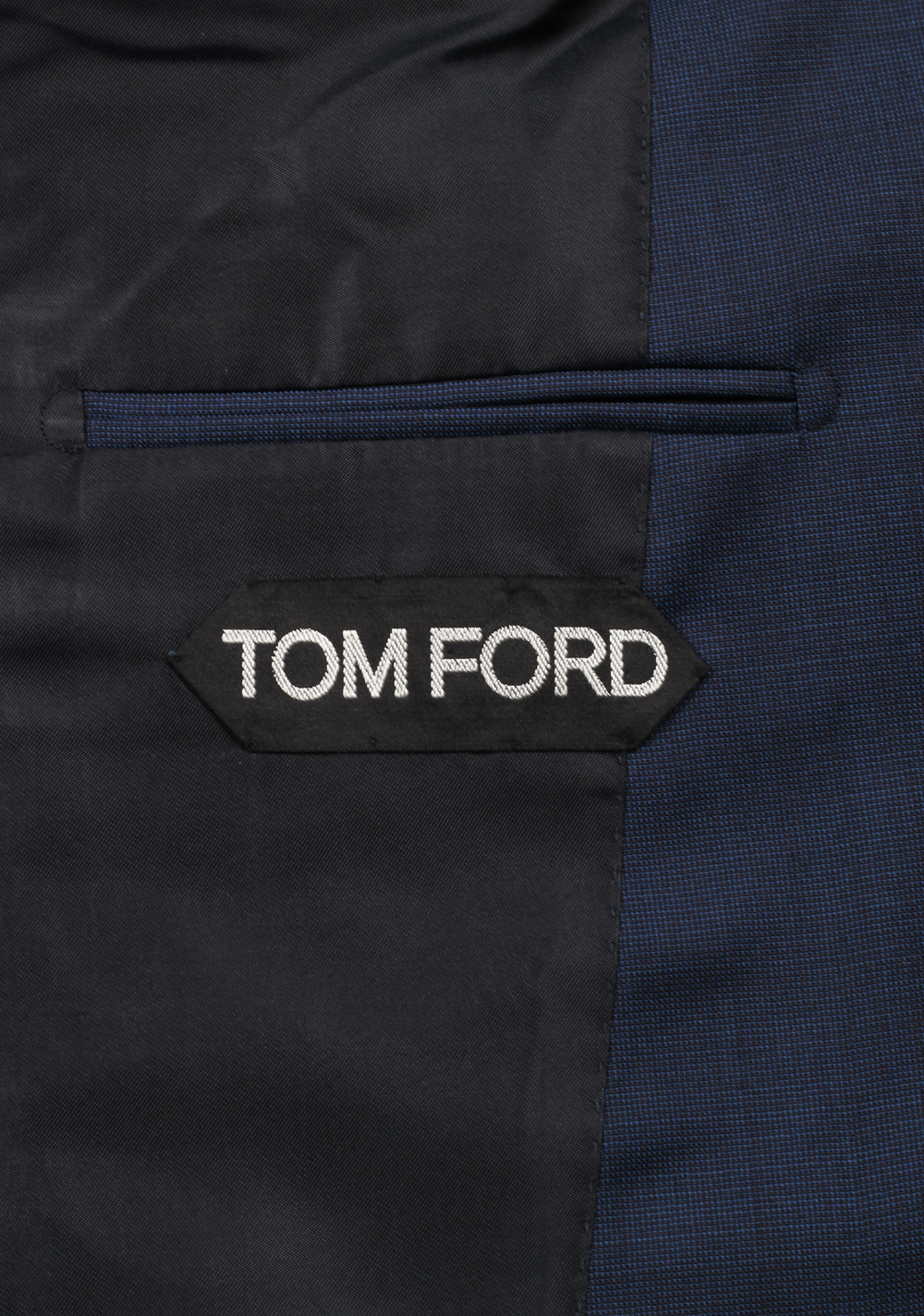 TOM FORD Shelton Blue Suit Size 56 / 46R U.S. In Wool | Costume Limité