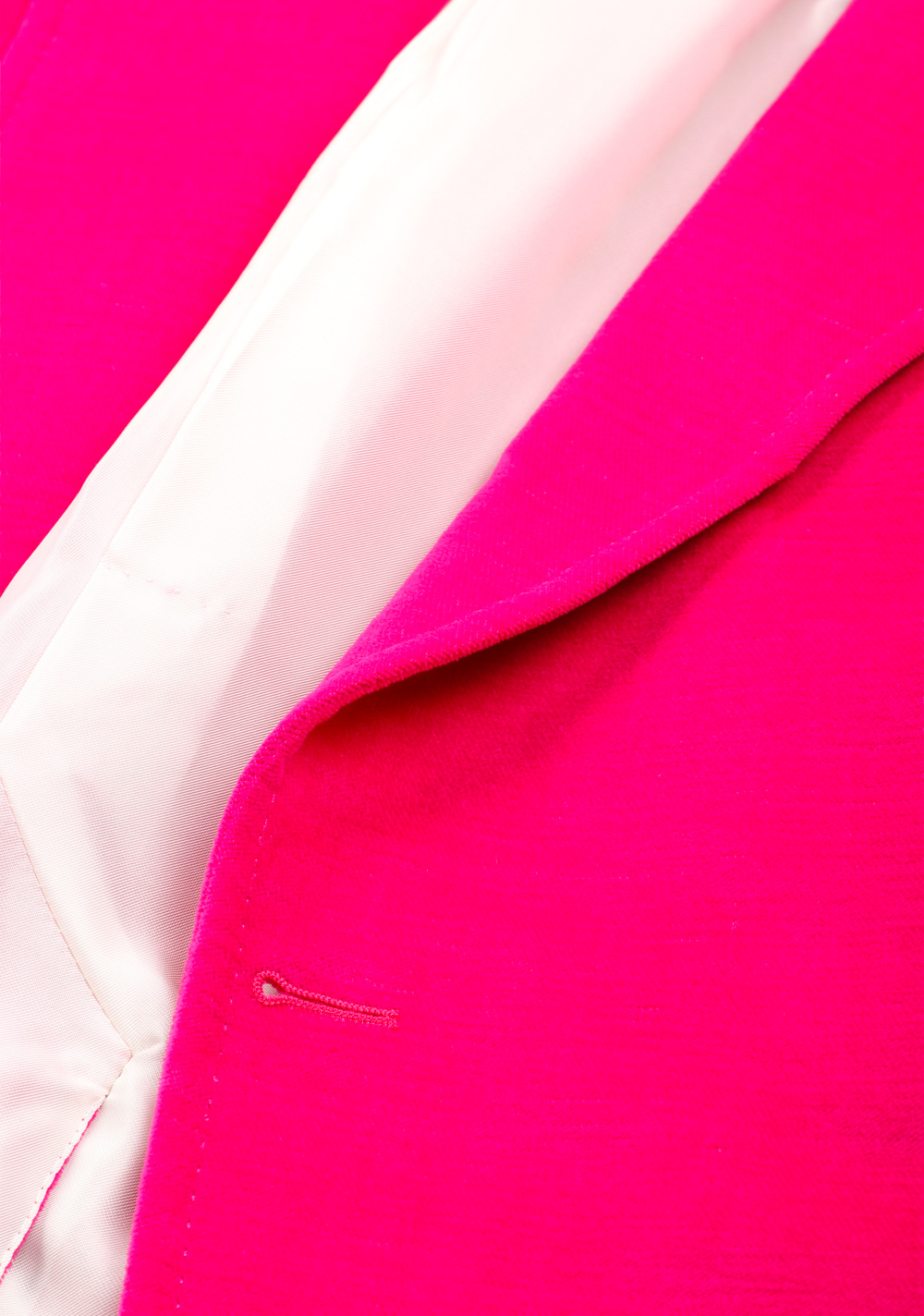 TOM FORD Shelton Velvet Pink Sport Coat Size 54 / 44R U.S. In Cotton Linen | Costume Limité