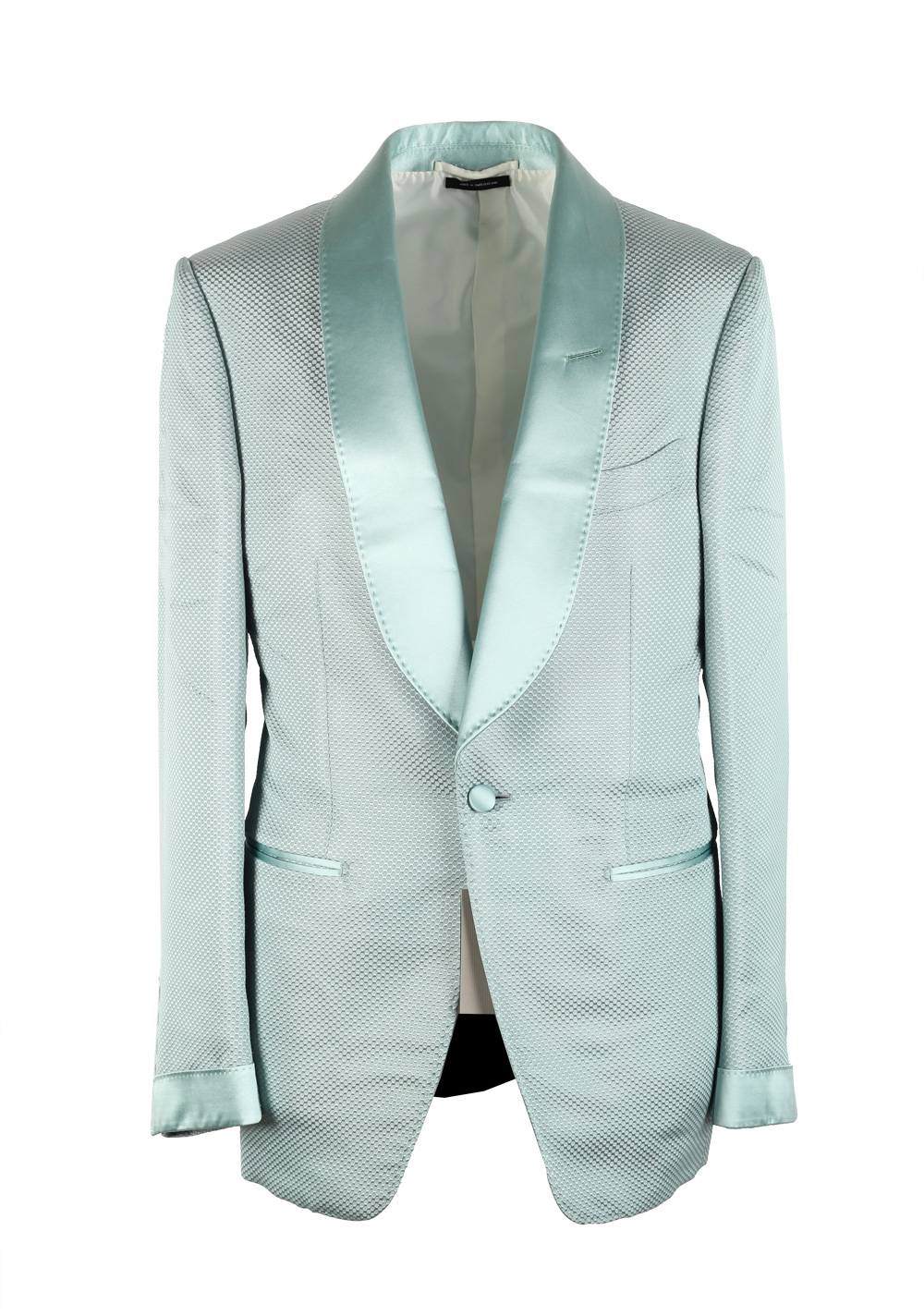 TOM FORD Shelton Mint Shawl Collar Sport Coat Tuxedo Dinner Jacket Size 46 / 36R U.S. | Costume Limité