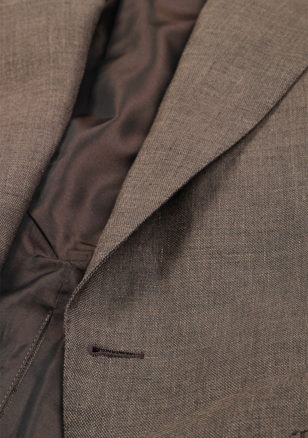 TOM FORD Shelton Brown Suit Size 48 / 38R U.S. In Mohair Wool | Costume Limité