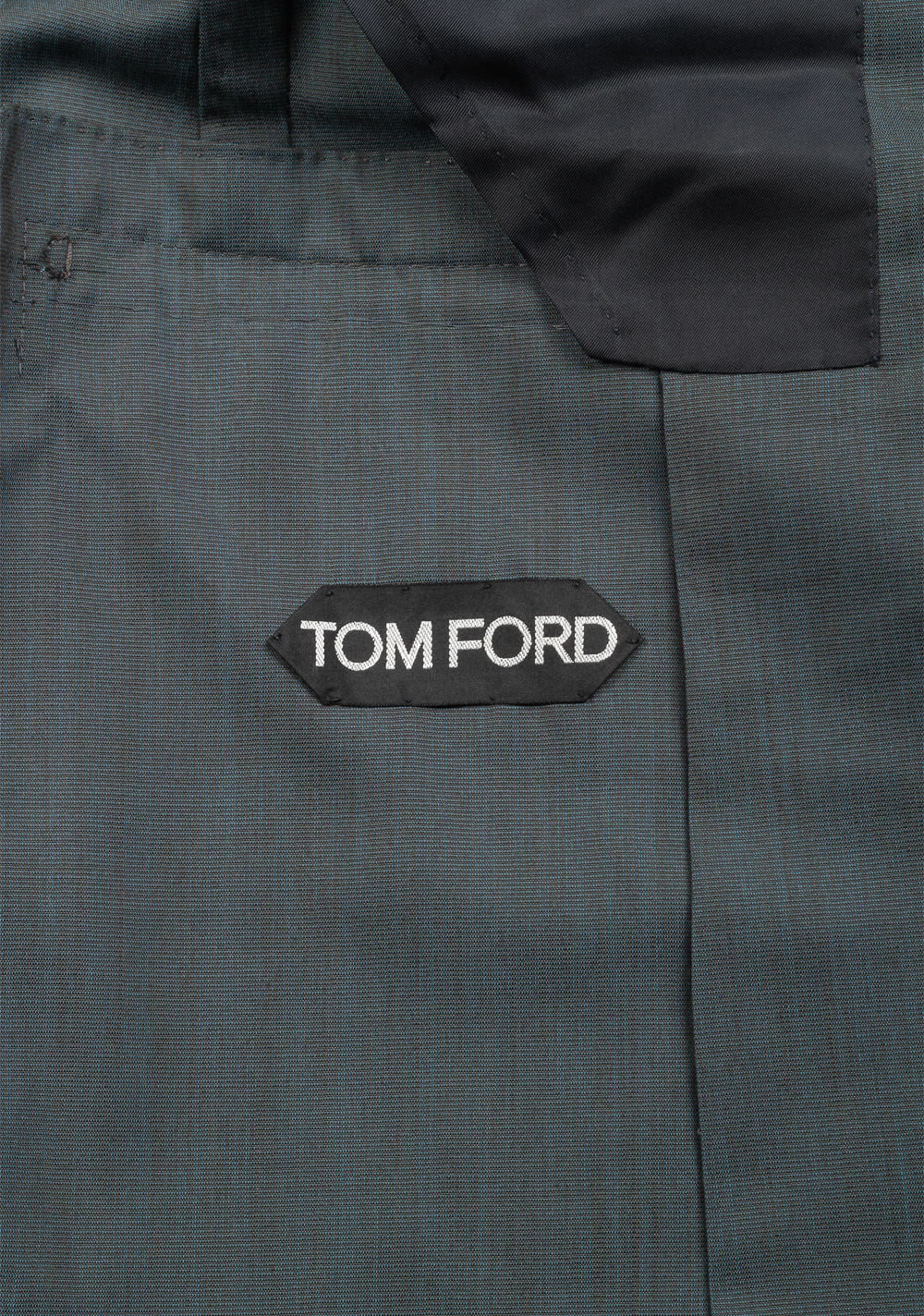 TOM FORD Shelton Turquoise Suit Size 48 / 38R U.S. In Wool Silk | Costume Limité