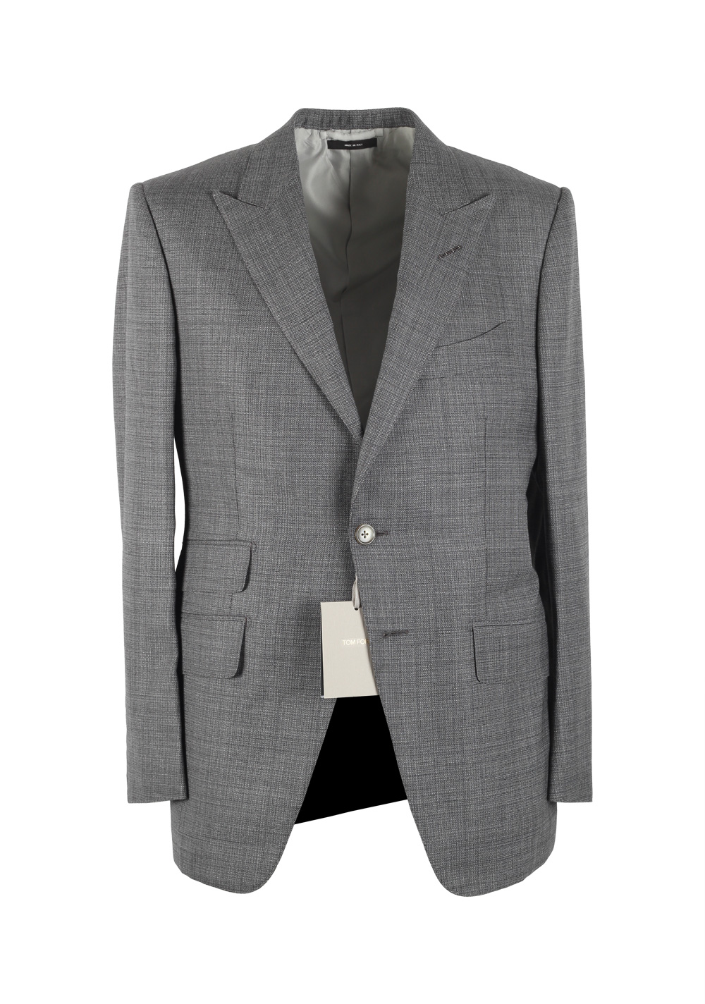 TOM FORD O’Connor Gray Suit Size 48C / 38S U.S. Wool Silk Fit Y | Costume Limité