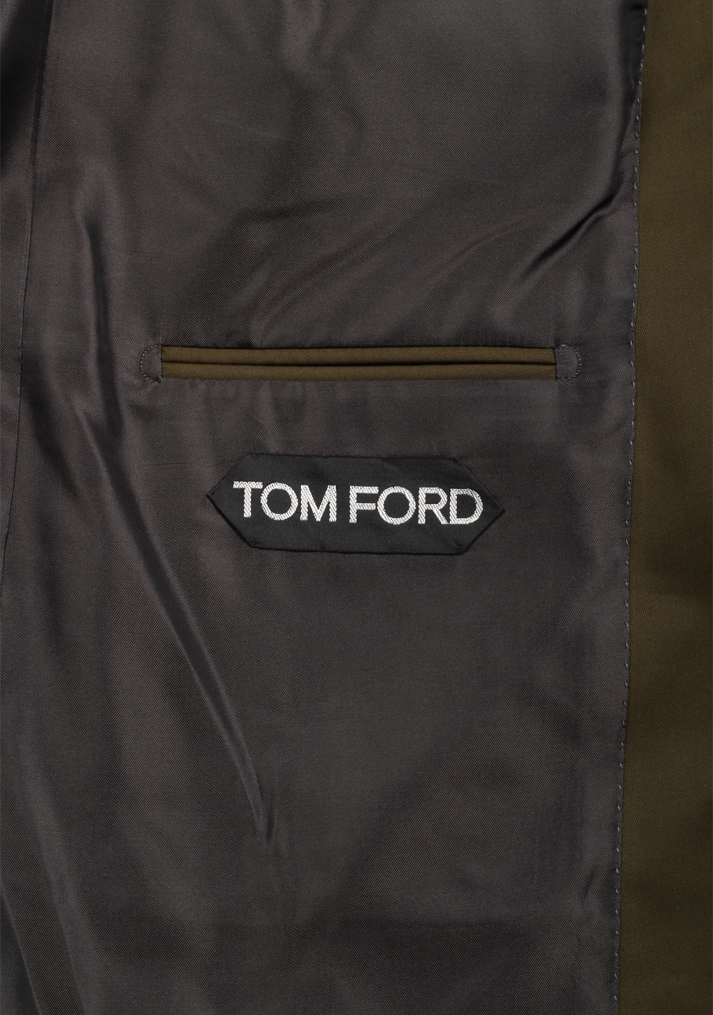 TOM FORD Windsor Green Suit Size 56 / 46R U.S. Cotton Fit A | Costume Limité