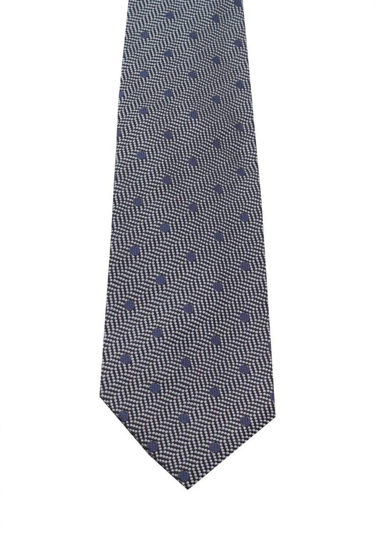 TOM FORD Patterned Blue Tie In Silk - thumbnail | Costume Limité