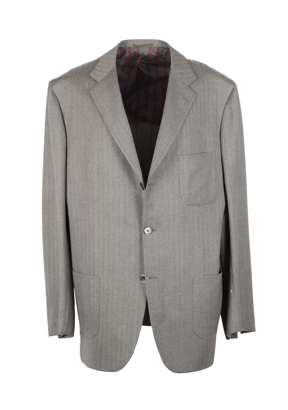 Kiton Suit Size 56L / 46L Long U.S. 14 Micron | Costume Limité
