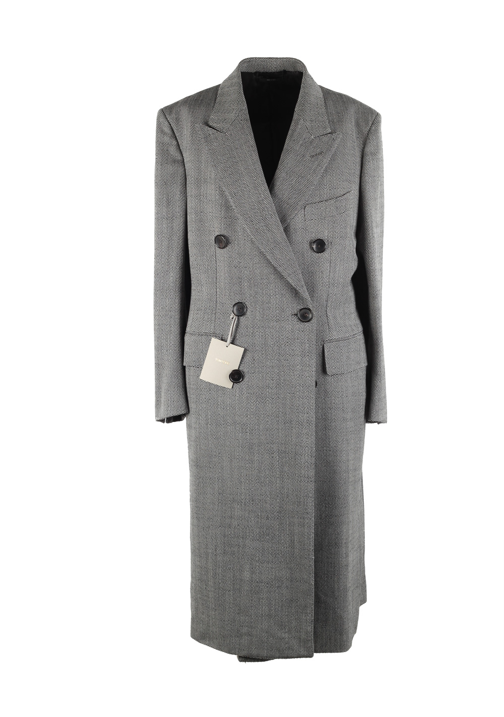 TOM FORD Gray Over Coat Size 48 38R U.S. Outerwear Costume Limite