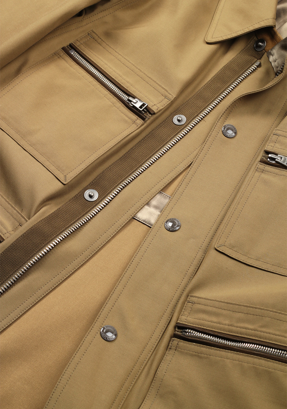 TOM FORD Beige Military Safari Jacket Size 48 / 38R U.S. | Costume Limité