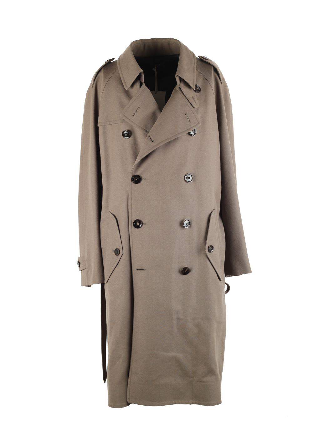 TOM FORD Taupe Rain Coat Size 58 / 48R U.S. Outerwear | Costume Limité