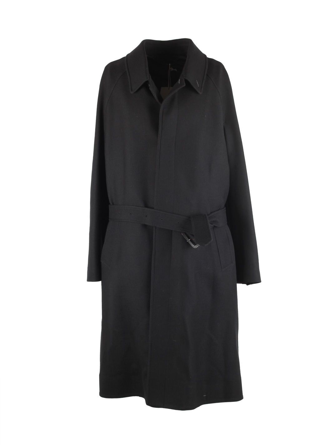TOM FORD Black Over Coat Size 48 / 38R U.S. Outerwear | Costume Limité