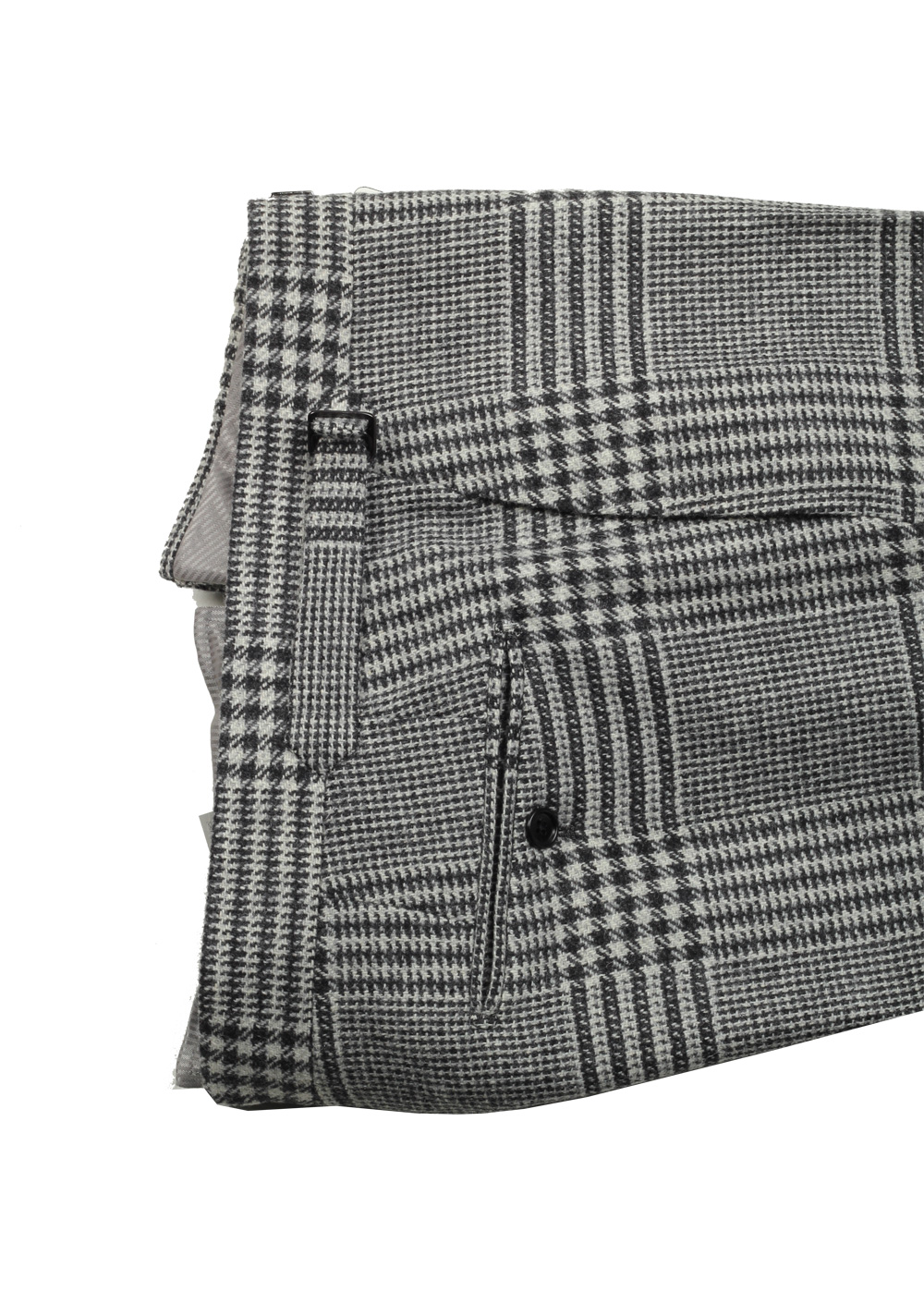 TOM FORD Windsor Checked Gray Suit Size 52 / 42R U.S. Wool Cashmere Fit A | Costume Limité