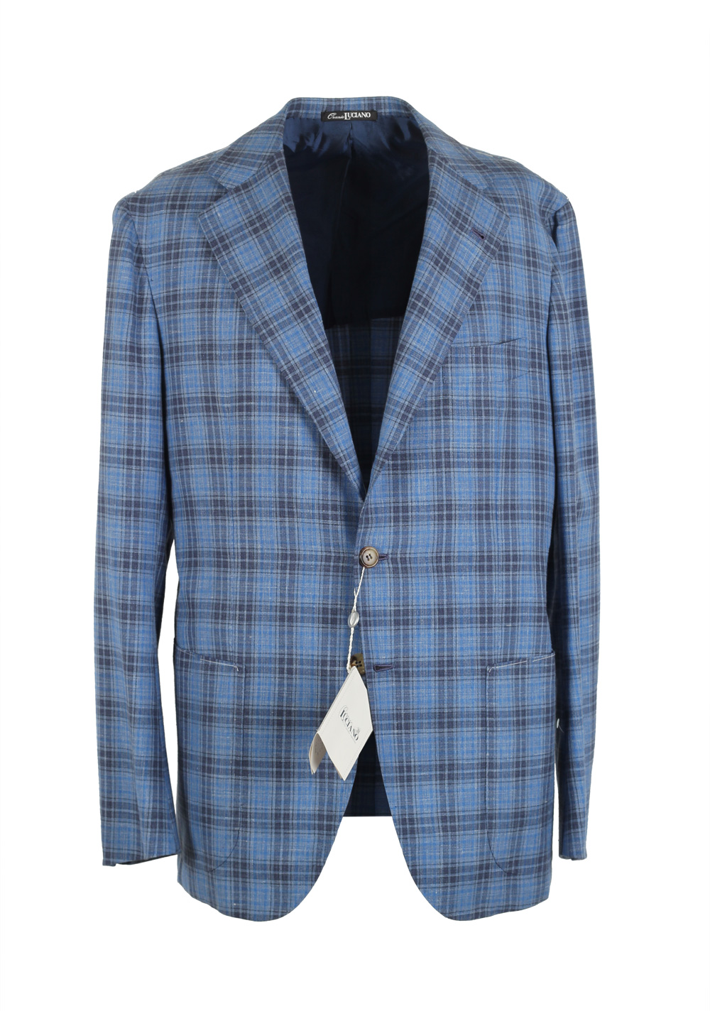 Orazio Luciano La Vera Sport Coat Size 54 / 44R U.S. Linen Silk | Costume Limité