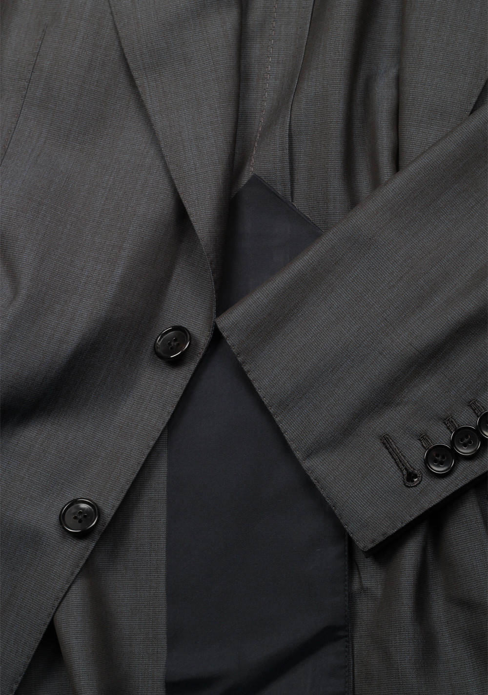 TOM FORD Shelton Gray Suit Size 48 / 38R U.S. In Wool Silk | Costume Limité