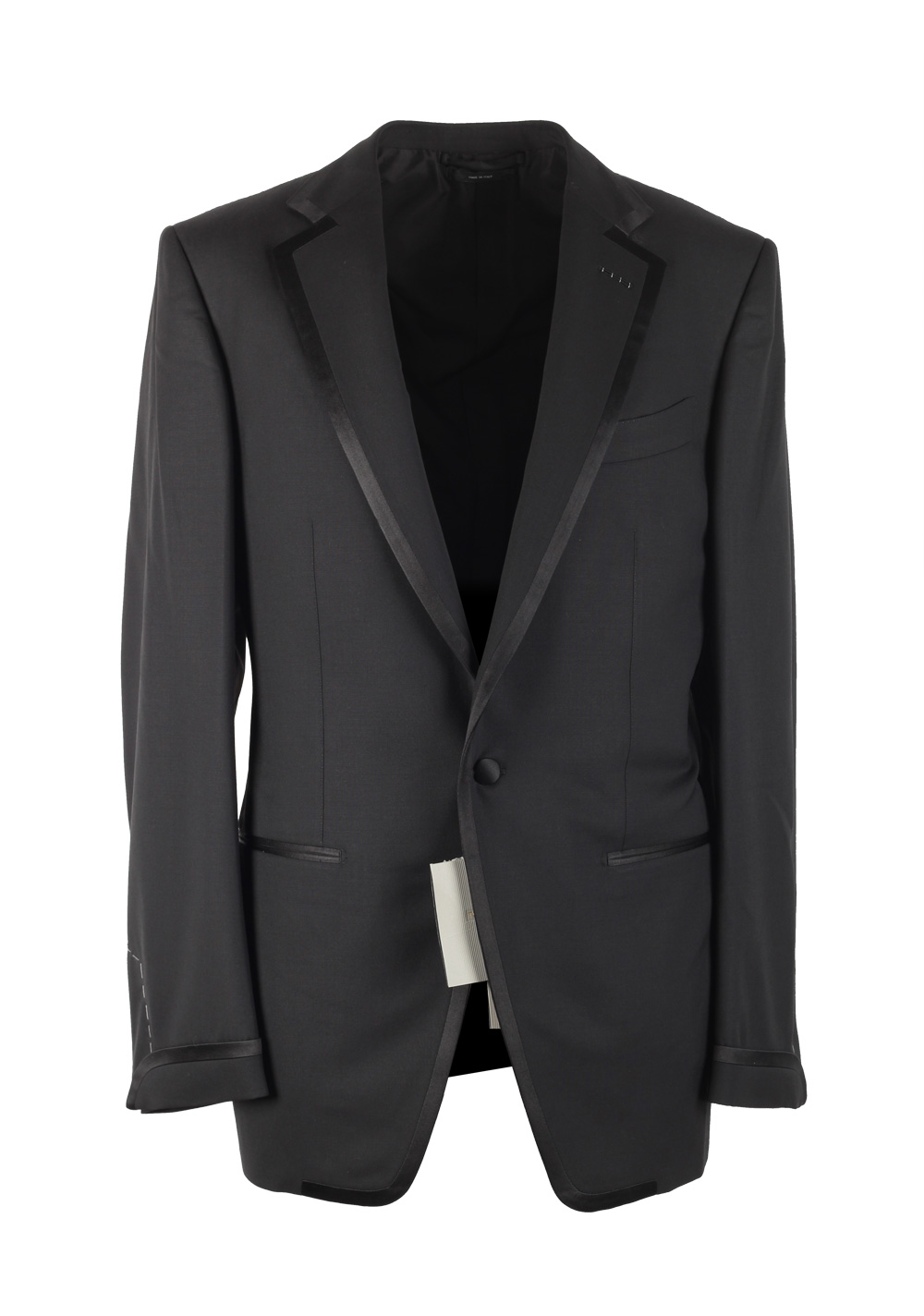 TOM FORD O’Connor Black Sport Coat Tuxedo Dinner Jacket Size 50 / 40R U.S. Fit Y | Costume Limité