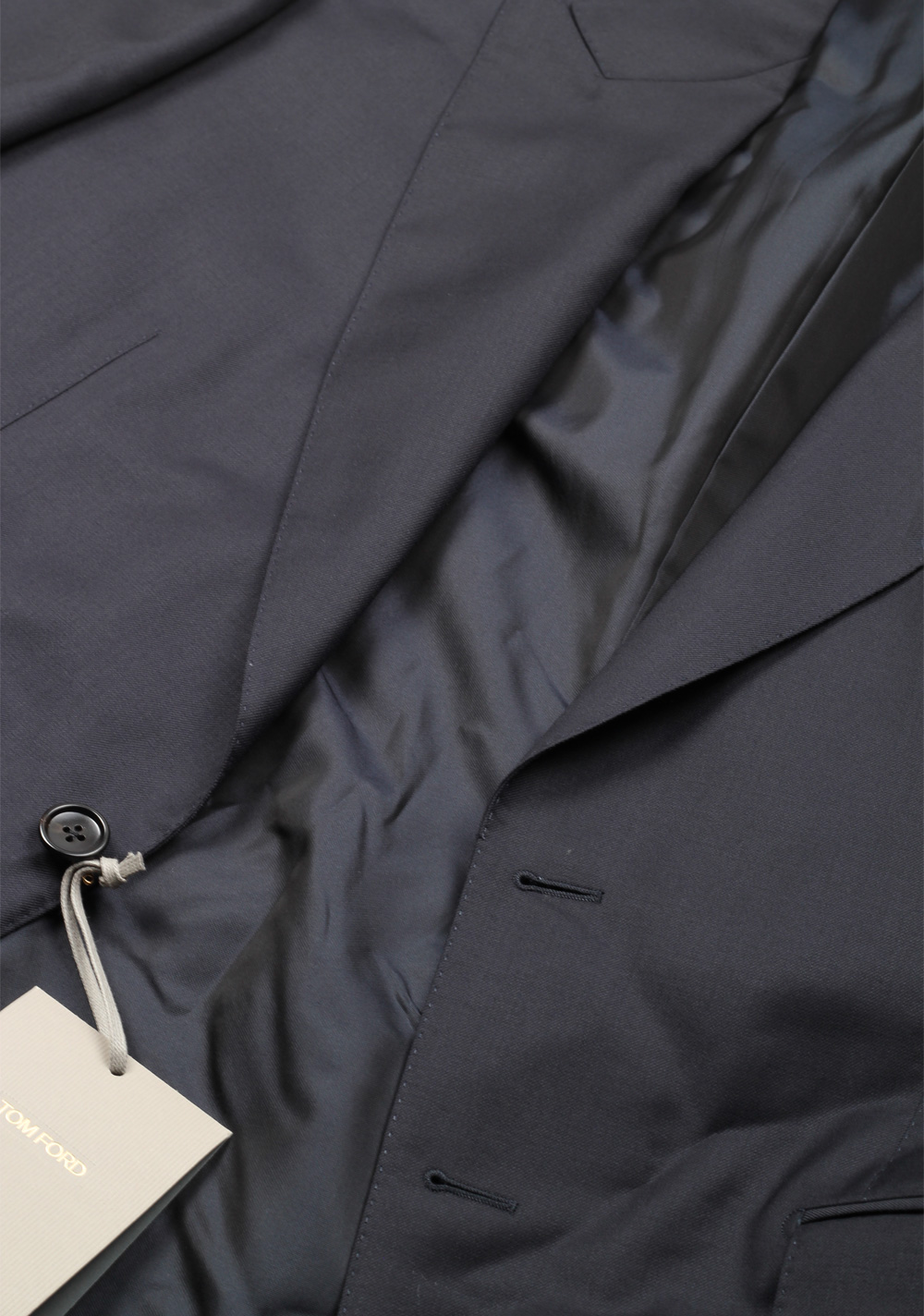 TOM FORD Shelton Blue Sport Coat Size 50 / 40R U.S. Wool | Costume Limité