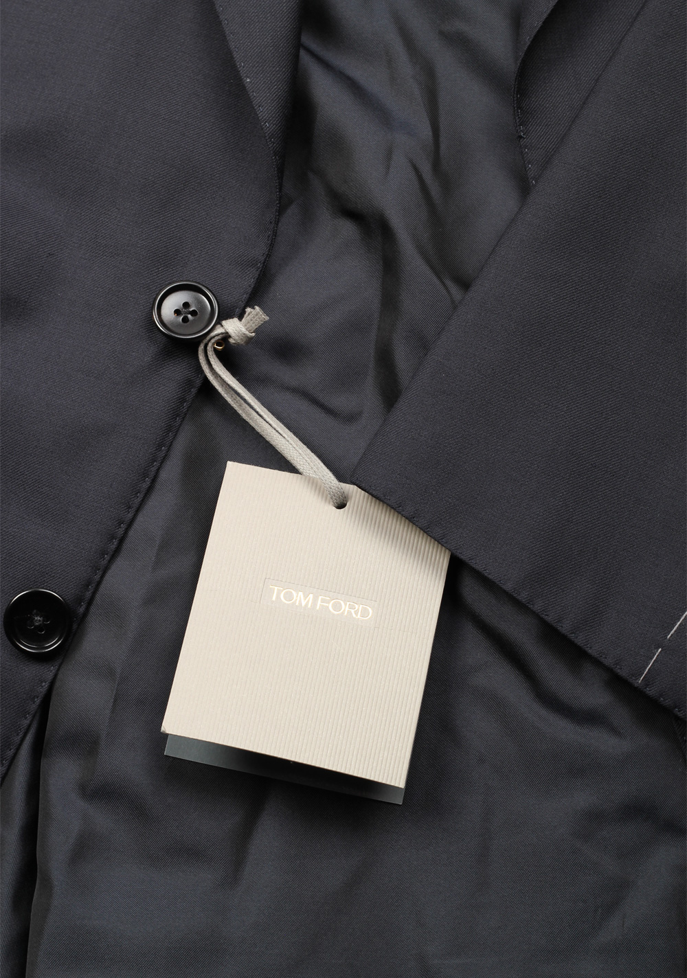 TOM FORD Shelton Blue Sport Coat Size 50 / 40R U.S. Wool | Costume Limité